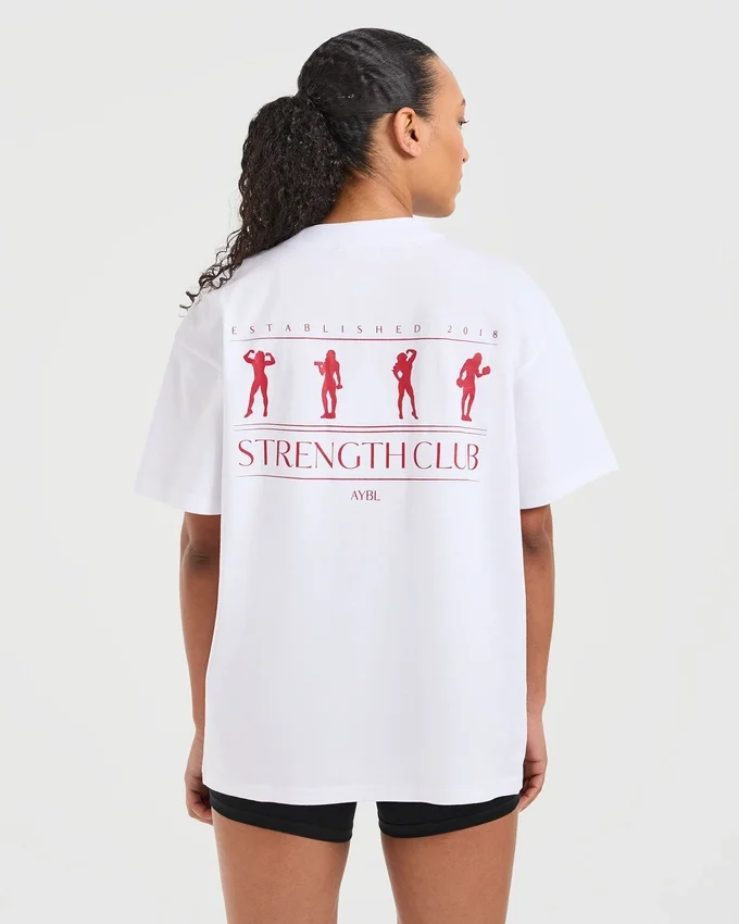 T-shirt oversize Strength Club