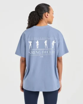 T-shirt oversize Strength Club