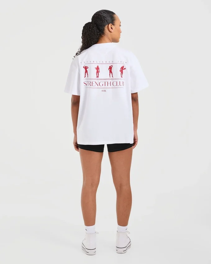 T-shirt oversize Strength Club