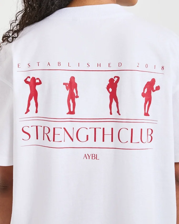 T-shirt oversize Strength Club