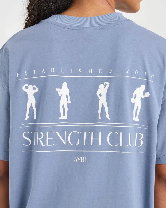 T-shirt oversize Strength Club