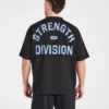 T-shirt oversize Strength Division
