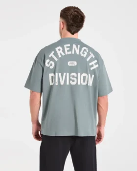T-shirt oversize Strength Division