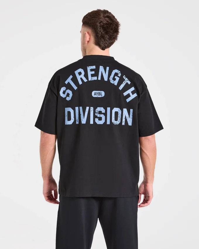 T-shirt oversize Strength Division