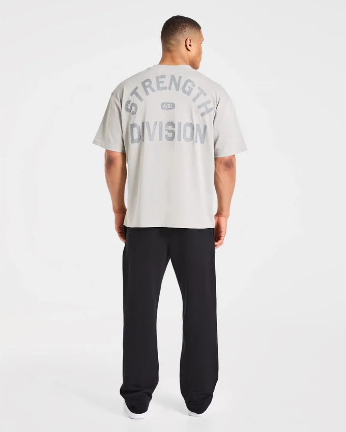 T-shirt oversize Strength Division