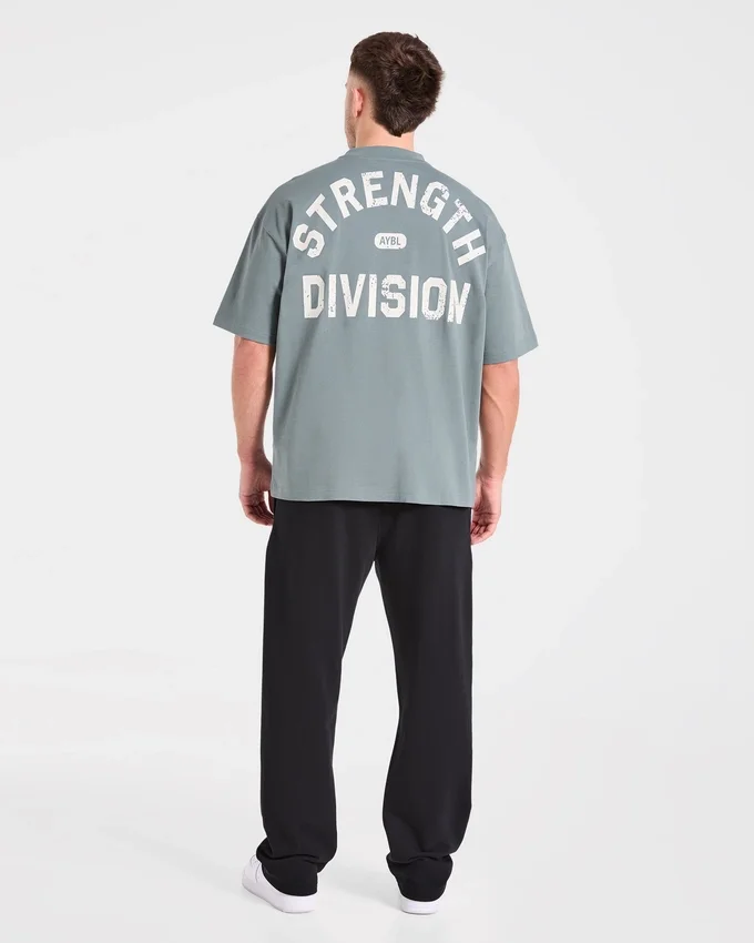 T-shirt oversize Strength Division