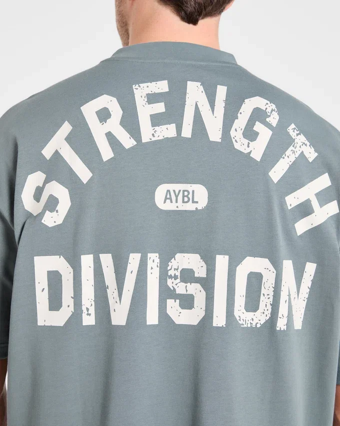 T-shirt oversize Strength Division