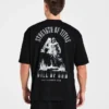 T-shirt oversize « Strength Of Titans »