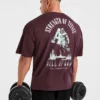 T-shirt oversize « Strength Of Titans »