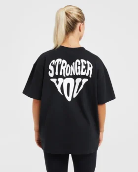 T-shirt oversize « Stronger You »