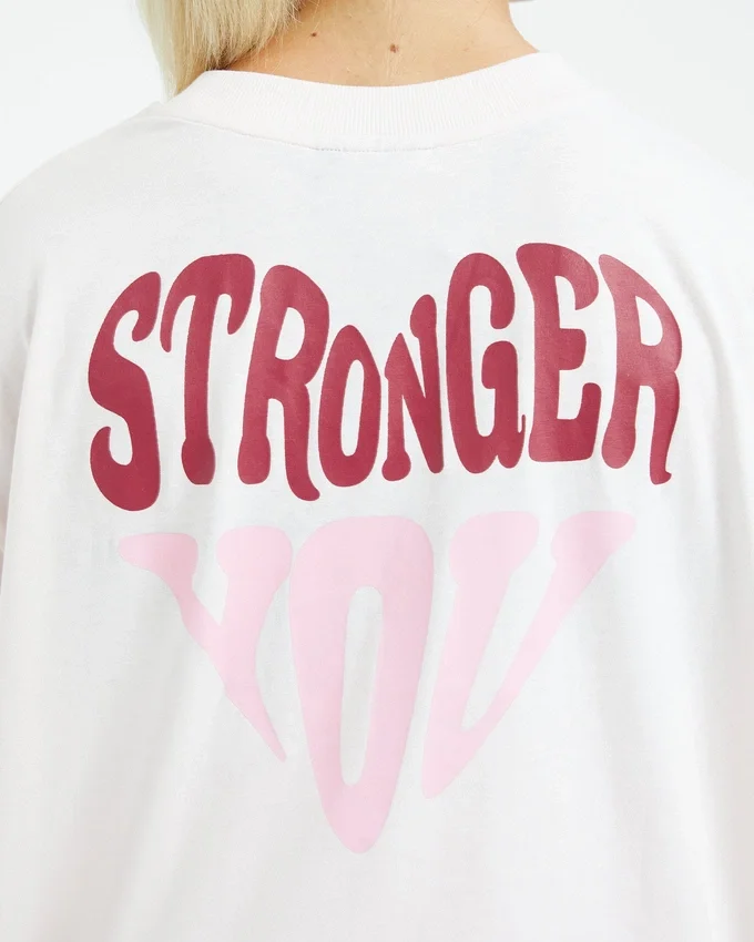 T-shirt oversize « Stronger You »