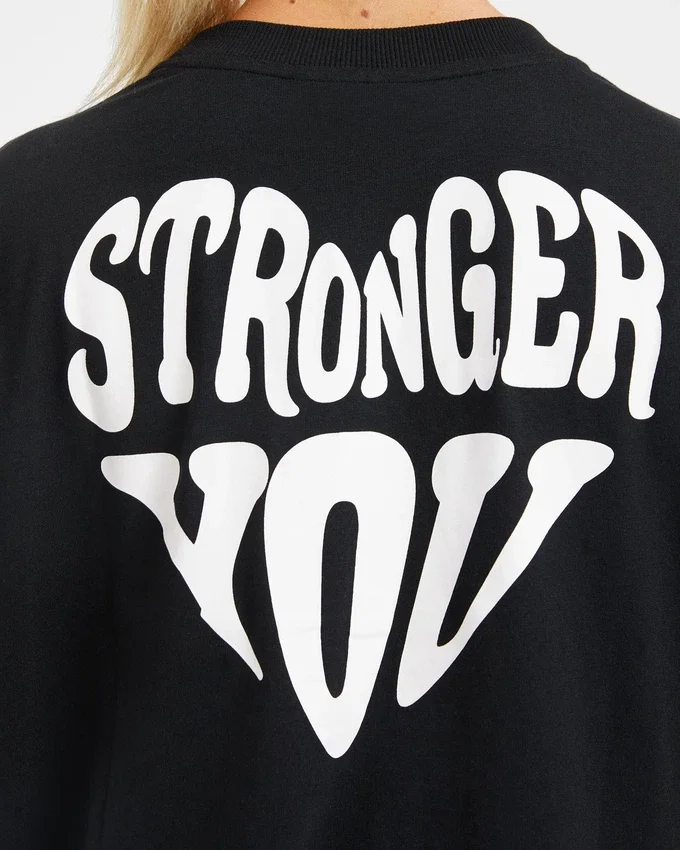 T-shirt oversize « Stronger You »