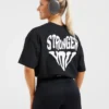 T-shirt oversize « Stronger You »