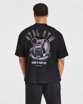 T-shirt oversize « Venom In Every Rep »
