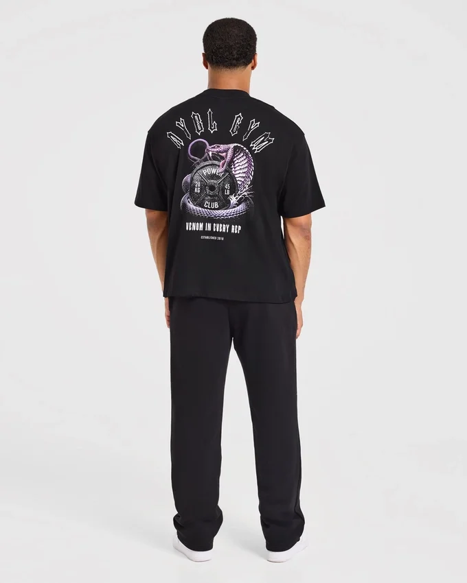 T-shirt oversize « Venom In Every Rep »