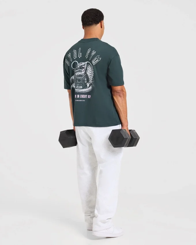 T-shirt oversize « Venom In Every Rep »