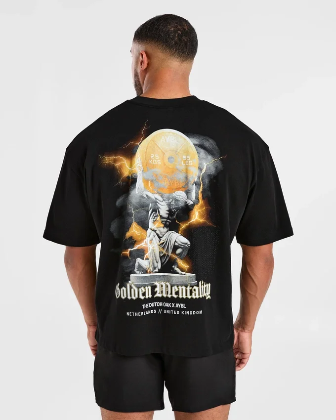 T-shirt oversize Wesley Vissers x Golden Mentality