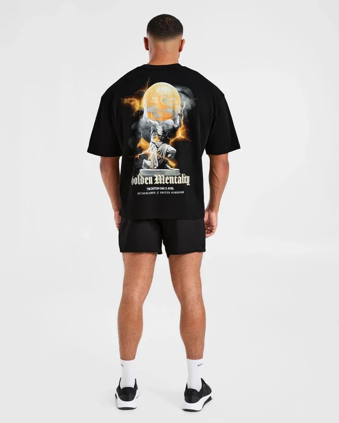 T-shirt oversize Wesley Vissers x Golden Mentality
