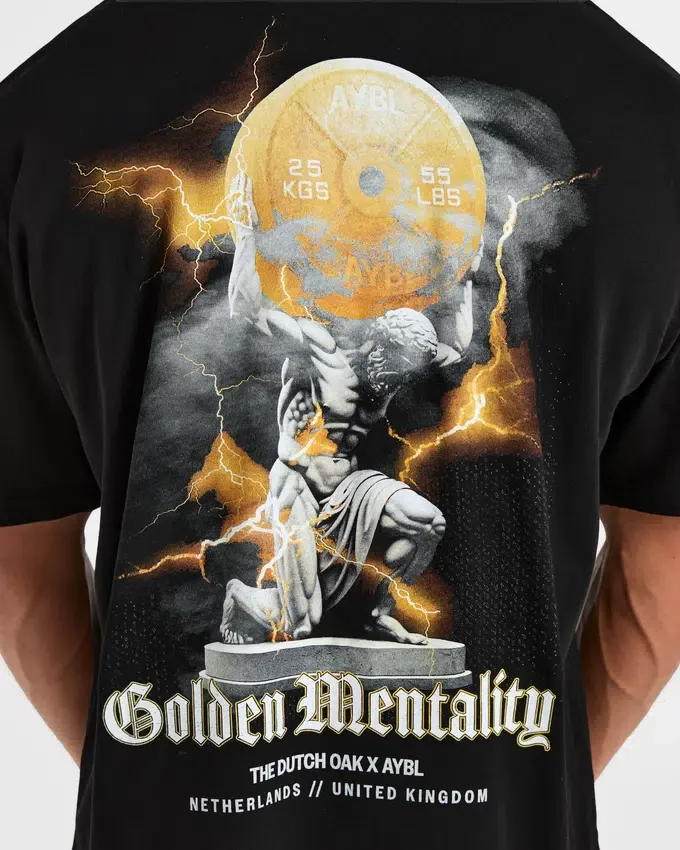 T-shirt oversize Wesley Vissers x Golden Mentality