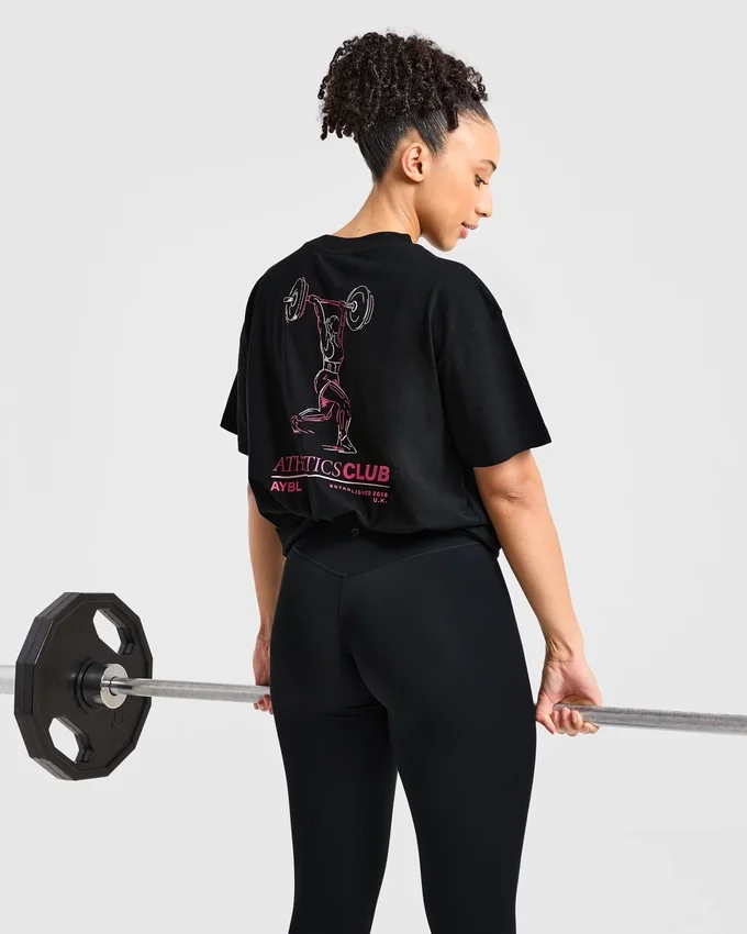 T-shirt « Power Lifting Illustration »