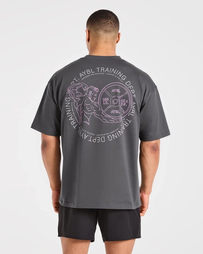 Training Dept. T-shirt oversize « Illustration »
