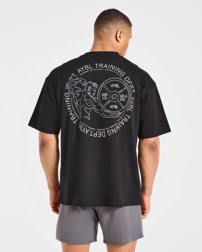 Training Dept. T-shirt oversize « Illustration »