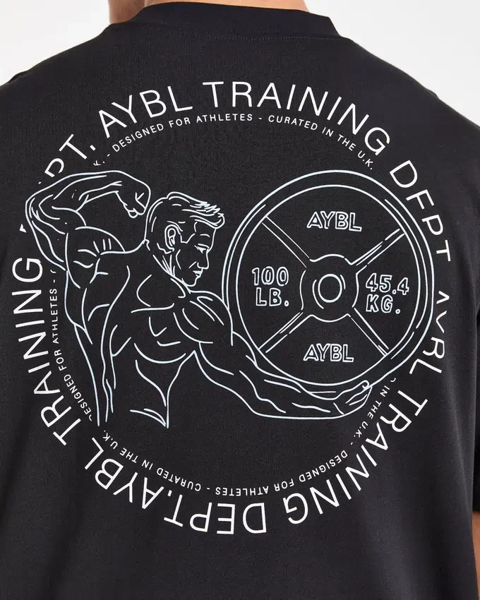 Training Dept. T-shirt oversize « Illustration »