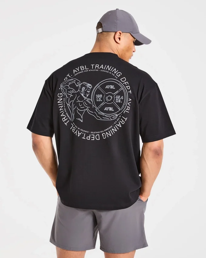 Training Dept. T-shirt oversize « Illustration »