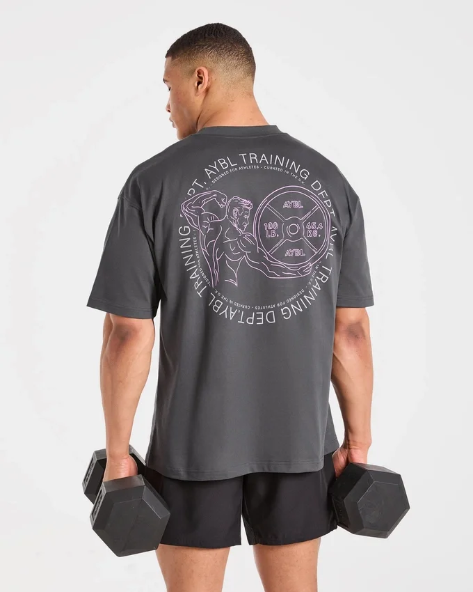 Training Dept. T-shirt oversize « Illustration »
