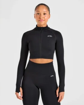 Veste courte zippée sans coutures Empower
