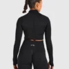 Veste courte zippée sans coutures Empower
