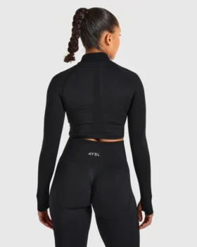 Veste courte zippée sans coutures Empower