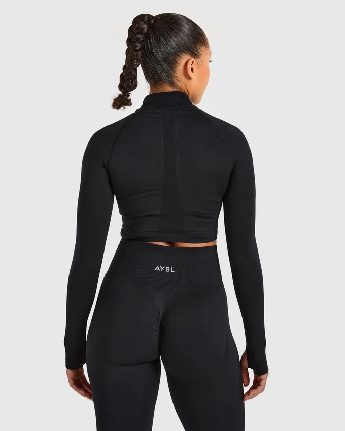 Veste courte zippée sans coutures Empower
