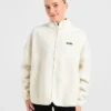 Veste polaire oversize à fermeture éclair