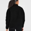 Veste polaire oversize à fermeture éclair