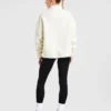 Veste polaire oversize à fermeture éclair
