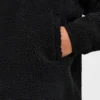 Veste polaire oversize à fermeture éclair