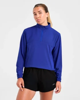 Veste Run à demi-zip