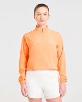 Veste Run à demi-zip