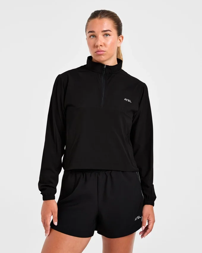 Veste Run à demi-zip