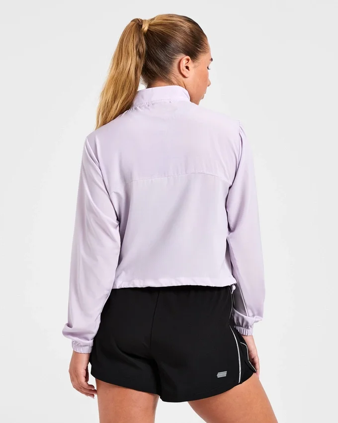 Veste Run à demi-zip