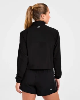 Veste Run à demi-zip