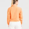 Veste Run à demi-zip