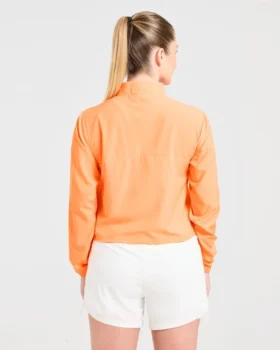 Veste Run à demi-zip