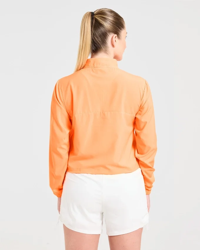 Veste Run à demi-zip