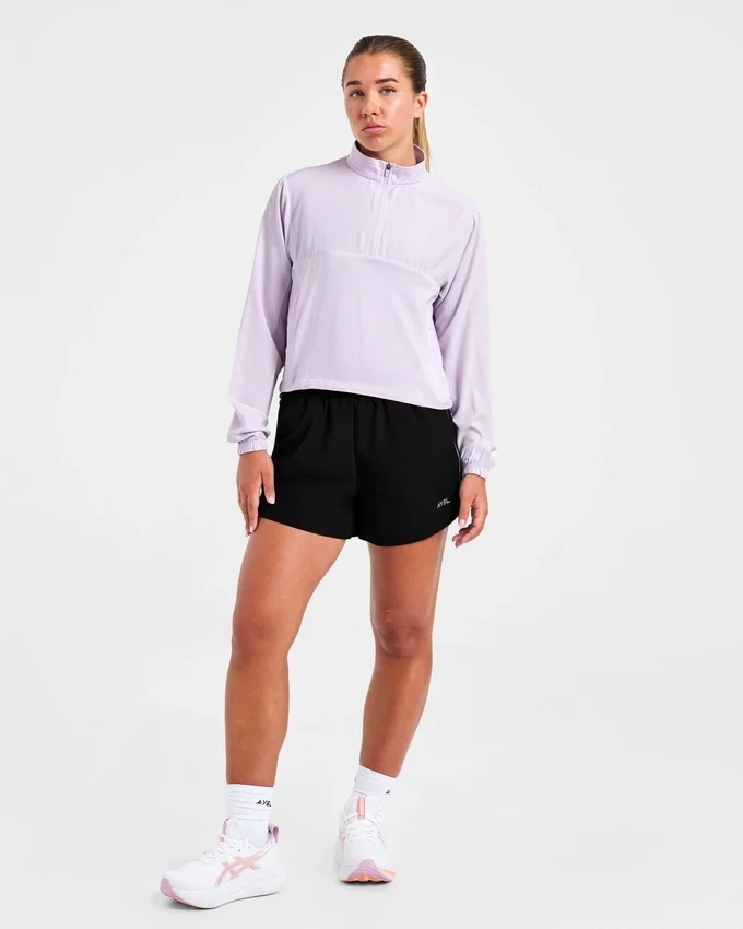 Veste Run à demi-zip