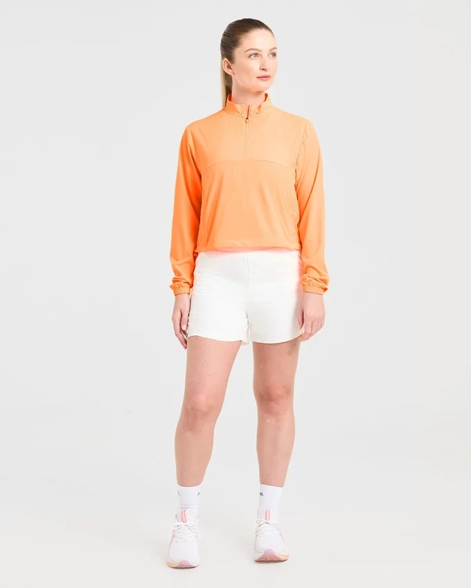 Veste Run à demi-zip
