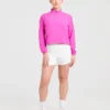 Veste Run à demi-zip