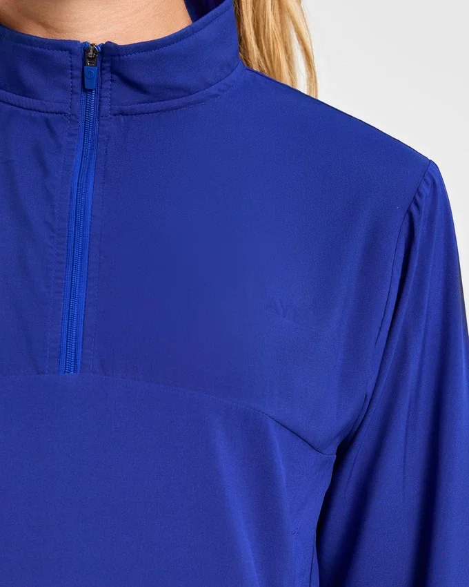 Veste Run à demi-zip