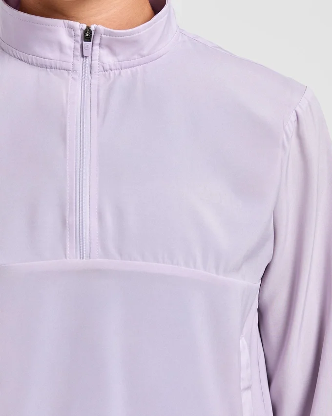 Veste Run à demi-zip
